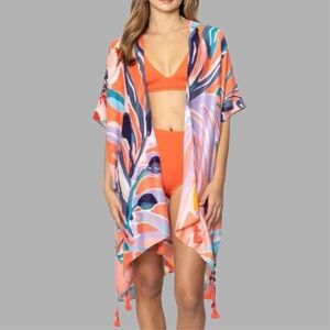Colorful Women's Swim Cover-Up